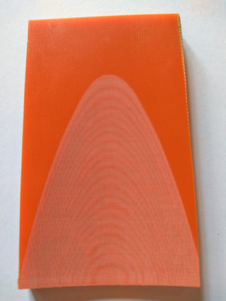 Kaufen orange G-10 Einfärbige Schalenpaare 6.5mm