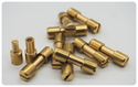 10 pieces Corby bolts - Brass
