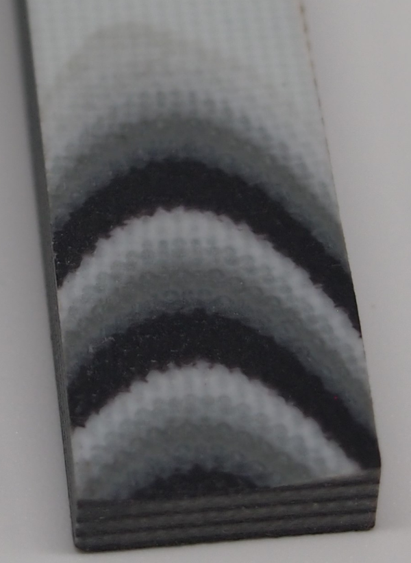 G-10 Tricolor Scales 6.5mm